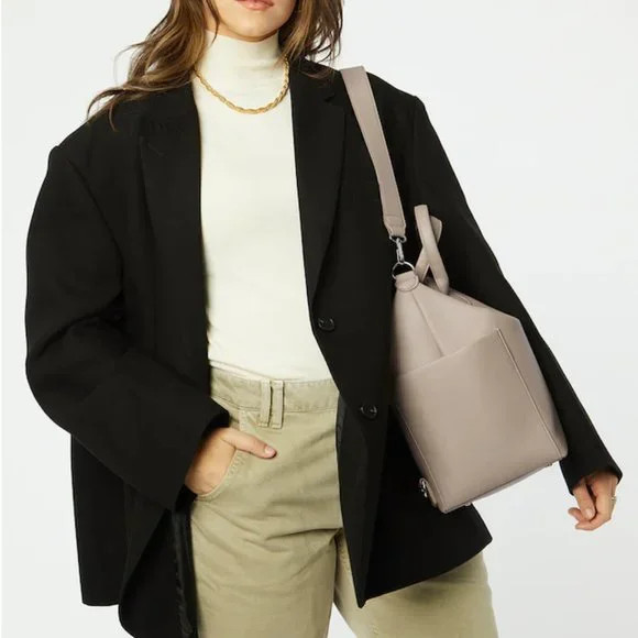 NWOT MINA BAIE Emmy Midi (Vegan) Color: Sand - Picture 3 of 7